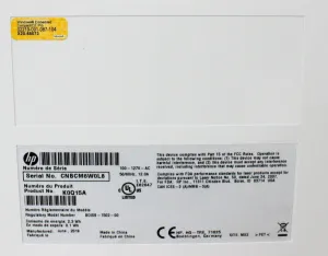 HP LaserJet Enterprise M607 Monochrome Laser Printer, 55 ppm, 650-sheet tray, 7 of 9