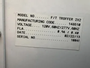 Troffer Lighting Fixture, 3 of 3