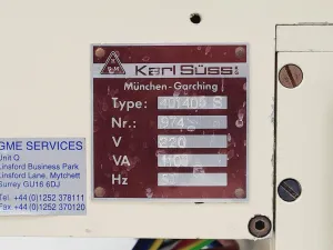 Karl Suss 401405 S MJB3 Mask Aligner for Precision Photolithography, 35 of 44