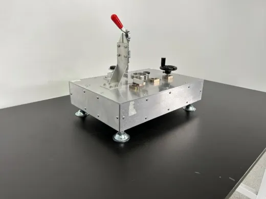 High Pressure Manual Hydraulic Comparator with Lever Pump Assembly