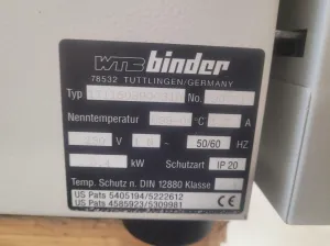 BINDER BD-115 Incubator/Drying Oven, 100°C, 5 of 6