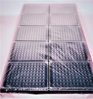 PerkinElmer P50 Disposable Robotic Pipette Tips, 0.5 µL to 50 µL, Box of 10 Trays-cover