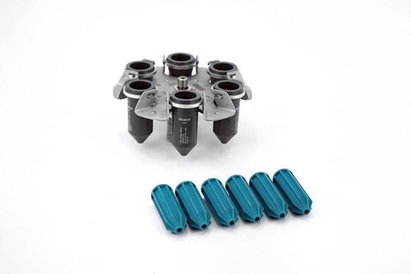 Hettich 1619 Swing-Bucket Rotor Set with 6x 1681 Buckets and 6x 1462A Adapters-cover