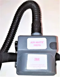 3M Air-Mate HEPA Powered Air-Purifying Respirator (PAPR) Unit with Large Head Cover, 2 of 6
