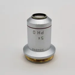 Leica N Plan 5x Ph0 Phase Contrast Microscope Objective 506090, 2 of 3