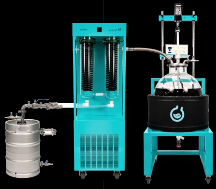 EcoChyll X7 100L Industrial-Scale Rotary Vacuum Evaporator with Hi-Speed Self-Cooling Condenser