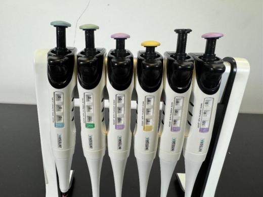 INTEGRA Biosciences Set of 6 Manual Single Channel Pipettes for Precise Liquid Handling-cover