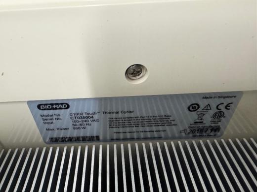 Bio-Rad C1000 Touch 96-Well Thermal Cycler with Touchscreen Interface-cover