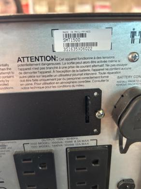 APC SMT1500C Smart-UPS 1500VA 120V UPS with LCD Display for Laboratory Equipment Protection-cover