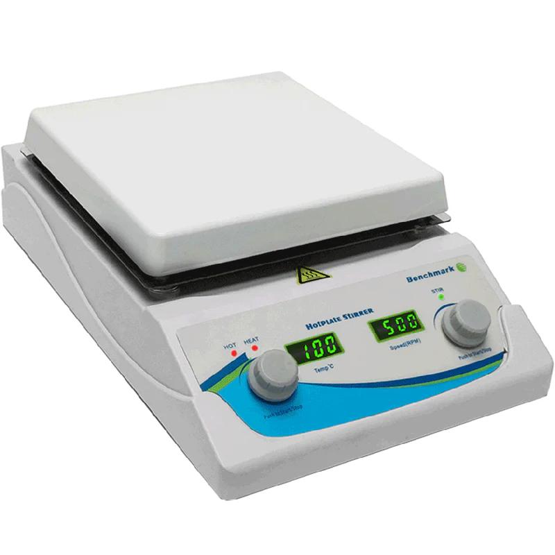 Benchmark Scientific Digital Hotplate Stirrer 7" x 7" Ceramic Surface