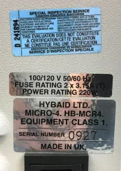 Hybaid Micro-4 (HB-MCR4) Digital Hybridization Incubator with Rotisserie Motion, 4 of 4