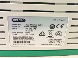 Bio-Rad T100 Benchtop Thermal Cycler with Gradient PCR Capability, 13 of 23