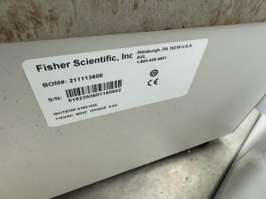 Fisher Scientific Isotemp 4100 H24 Refrigerated Circulator-cover