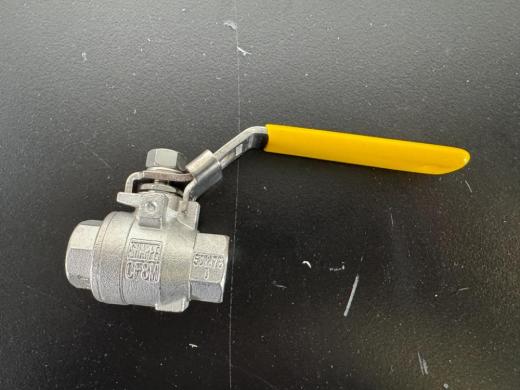 Assorted Stainless Steel Ball Valves with Lever Handles and Sanitary Clamps & Gaskets-cover