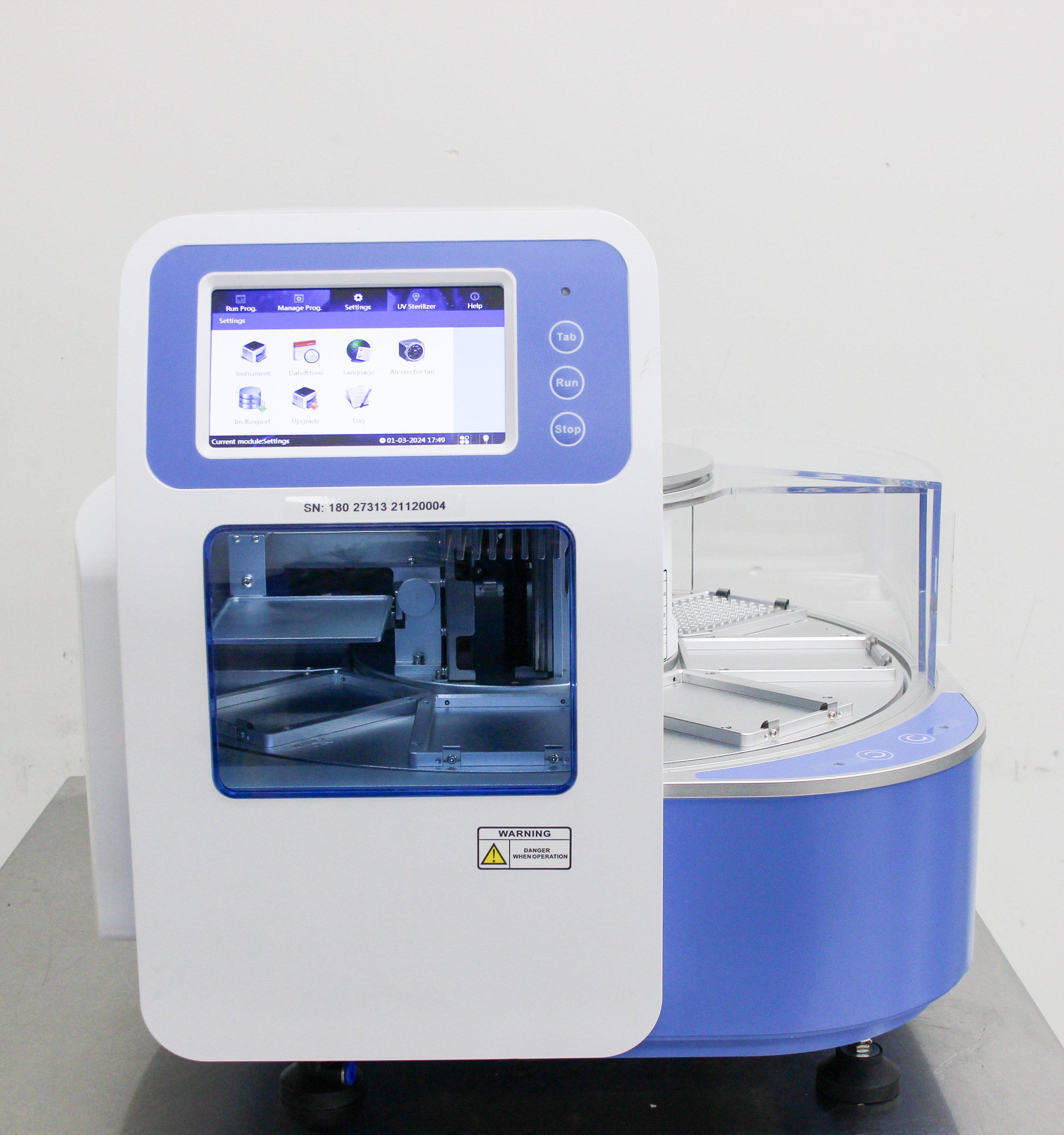 BP Genomics pureMAGX 96 Automated Nucleic Acid Extraction System with Magnetic Bead Technology