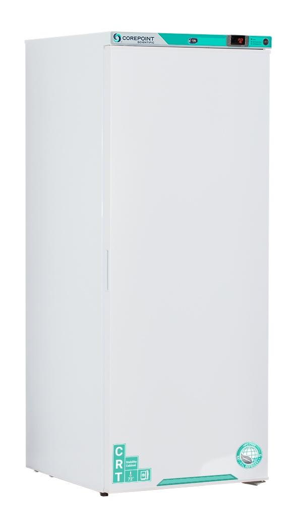 Corepoint Scientific CRTPR101WWW-0 20C to 25C Solid Door Upright Controlled Room Temperature (CRT) Cabinet