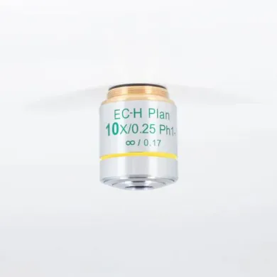 MOTIC EC-H PL Ph 10X/0.25 Plan Achromatic Negative Phase Contrast Microscope Objective