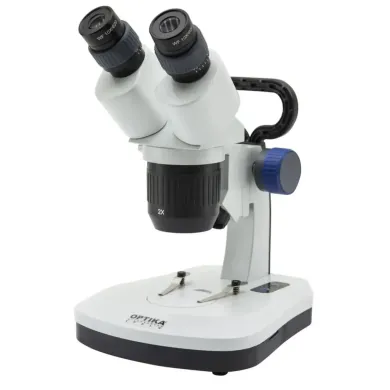 SFX Binocular Stereomicroscope with 20x-40x magnification, fixed arm, LED lighting, and rotating head