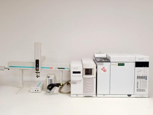 Agilent 7890A Gas Chromatography System with 5975C Inert Mass Selective Detector and CTC GCPAL Autosampler-cover