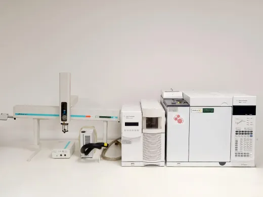 Agilent 7890A Gas Chromatography System with 5975C Inert Mass Selective Detector and CTC GCPAL Autosampler