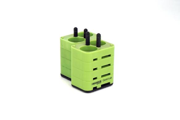 Heraeus 75003816 50 mL Round-Bottom Centri-Lab Adapter, Green, 2-Pack-cover