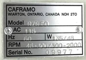 Caframo RZR 50 Overhead Stirrer with Stand, 5 of 5