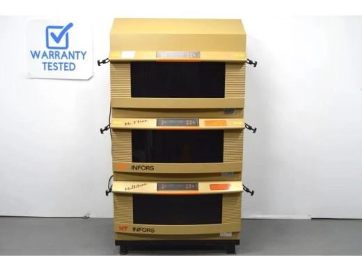 Infors HT Multitron Triple-Stack Refrigerated CO2 Incubator Shaker for Cell Culture-cover