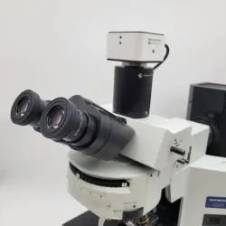 Olympus BX51 Upright Fluorescence Microscope with FISH Capability and Trinocular Head, 4 of 6
