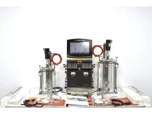 Sartorius Biostat B-CC Twin Bioreactor Controller with 5L and 10L Single-Wall Glass Univessels for Cell Culture, 2 of 44