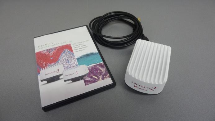Lumenera INFINITY2-1RC Uncooled Scientific Microscope Camera with Sony ICX205 CCD-cover