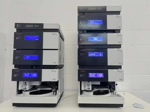 Dionex UltiMate 3000 UHPLC System with Nano Pumps, Autosamplers & VWD Detector-cover