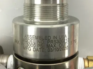 Praxair ProStar Platinum PRS300213 High-Purity Gas Regulator (CGA 580), 4 of 10