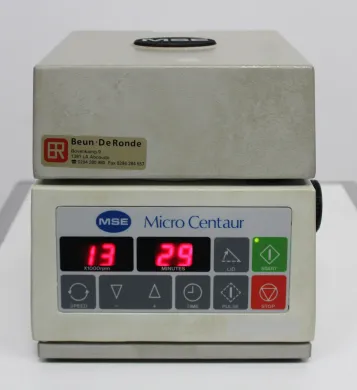 MSE MSB010 Microcentrifuge with 12-Tube Rotor, 13000 RPM, Digital Timer, 220V