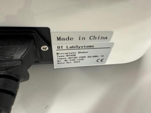 BT Labsystems BT908 Microplate Shaker-cover