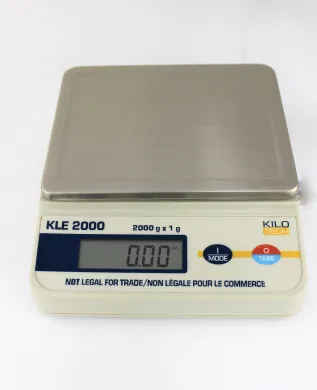 KILO Tech KLE-2000 Lab Scale Precision Balance 2000g Capacity