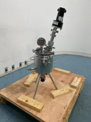 Pope Scientific Custom 3 Liter 316 Stainless Steel Agitated Reactor Vessel, 2 of 4