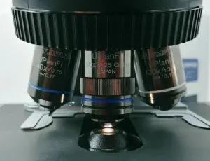 Olympus BX51 Fluorescence Microscope with UIS2 Optics and Multiple Objectives, 6 of 9