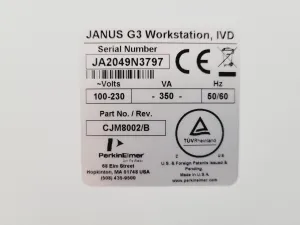 PerkinElmer Janus G3 Integrator Varispan Liquid Handler, 26 of 36