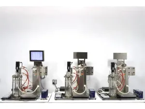 Infors HT Labfors 5 Benchtop Bioreactor System, Three-Fold, Jacketed 3.6 L Vessels, 2 of 56