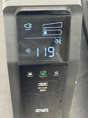 APC Pro 1500 S Back-UPS Uninterruptible Power Supply with LCD Display-cover