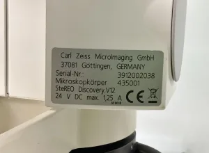 Zeiss Discovery V12 Motorized Stereo Zoom Microscope with 12:1 Zoom Ratio, 20 of 20