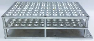 Merck 96-Place Mountable Stainless Steel Vial Rack for Autosamplers and Scintillation Counters, 2 of 4