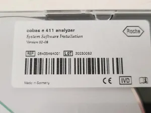 Roche Cobas e 411 Automated Immunoassay Analyzer with Disk System and Stand, 37 of 56