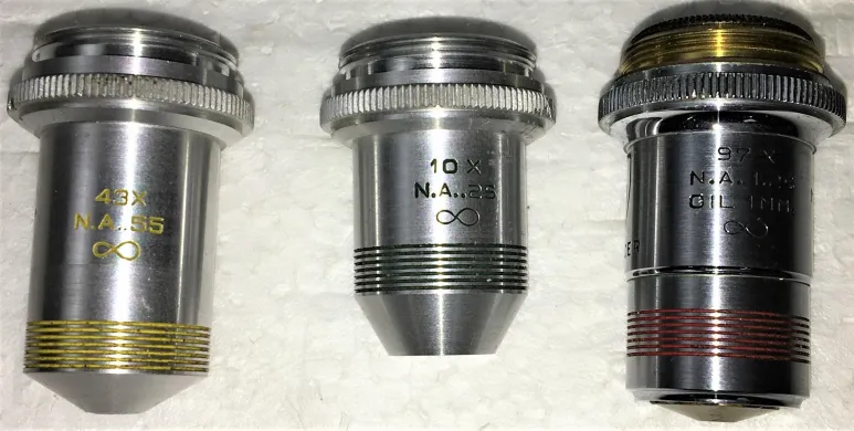 American Optical Spencer Sixty Monocular Microscope (100X to 970X)