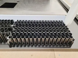 Perkin Elmer Janus Workstation with Purair P40 Fume Hood, 44 of 46