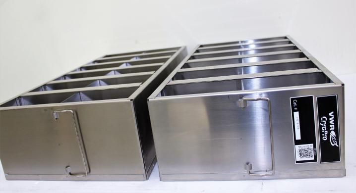 VWR 89214-698 Stainless Steel Ultra-Low Temperature Freezer Rack for Microtiter Plates-cover