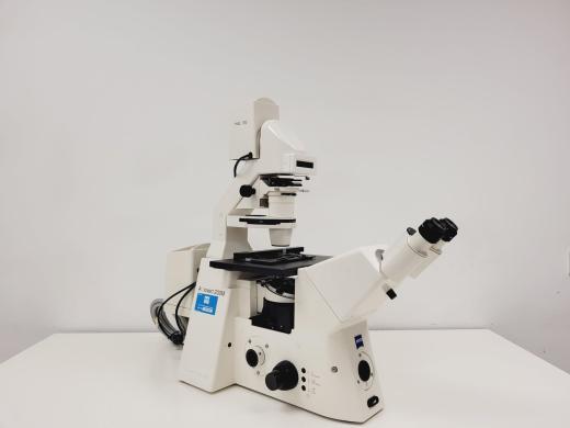 Zeiss Axiovert 200M Fluorescence Microscope w/ Zeiss Plan-NEOFLUAR 20x/0.50 Lab-cover