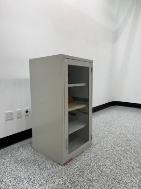 Laboratory Overhead Cabinet with Metal Frame and Glass Front Door for Secure Storage-cover