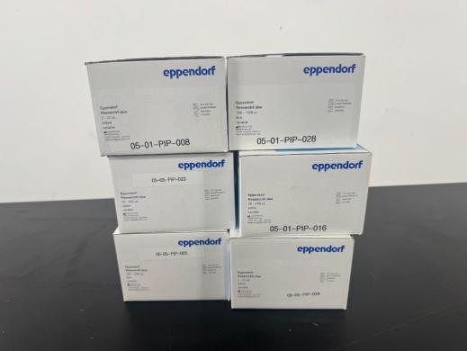 Eppendorf Research Plus Single Channel Pipettes, Set of 6-cover