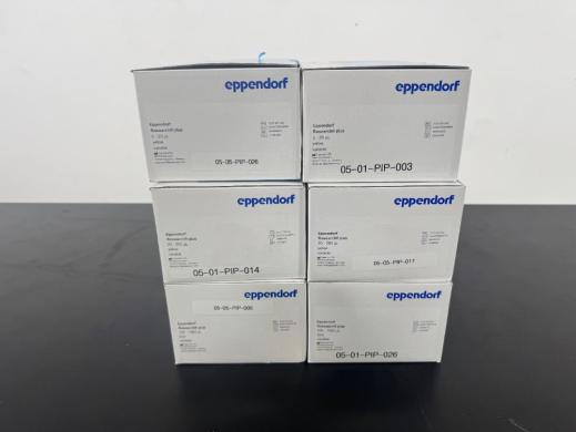 Eppendorf Research Plus Single Channel Variable Volume Pipettes Set of 6-cover